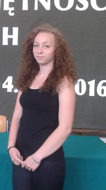 Laureatka z ZSEG Laureatka z ZSEG