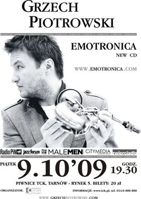 Nowa płyta Grzecha Piotrowskiego "Emotronica" na żywo w Tarnowie