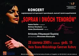 „SOPRAN I DWÓCH TENORÓW" - koncert w MCK