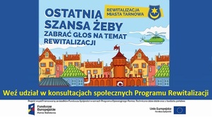 Pomóż zrewitalizować Tarnów! KONSULTACJE Pomóż zrewitalizować Tarnów! KONSULTACJE