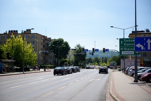Tymczasowe rondo zamiast świateł Tymczasowe rondo zamiast świateł