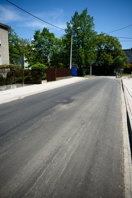 Ulica Stanisza wyremontowana Ulica Stanisza wyremontowana