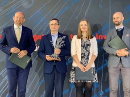 Prezydent Tarnowa, Roman Ciepiela z nagrodą Krakowskiego Parku Technologicznego za najlepiej przygotowane tereny inwestycyjne