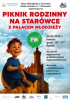 Plakat pikniku rodzinnego na Starówce