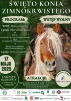 Plakat "Święta Konia Zimnokrwistego"