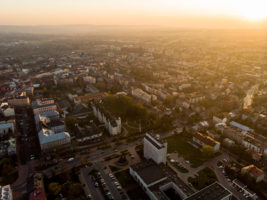 Tarnów widziany z lotu ptaka
