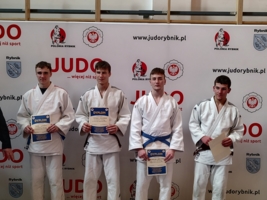 Drugi z prawej, trzeci w Rybniku, Maksymilian Marcinek
