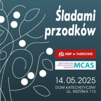 Plakat spotkania "Śladami przodków"