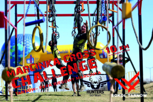 Plakat biegu "Marcinka Cross Challenge"