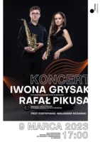 Plakat koncertu saksofonowego