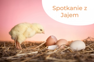 Plakat "Spotkania z Jajem"