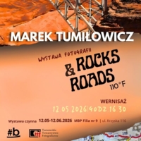 Plakat wystawy fotografii Marka Tumiłowicza