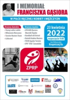Plakat I Memoriału Franciszka Gąsiora