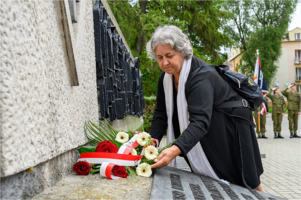 Uroczystość patriotyczna rocznica I transportu