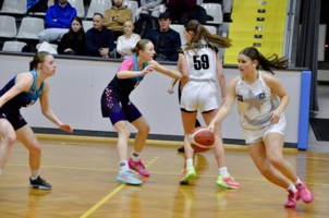 Mecz drugiej ligi koszykówki kobiet: MKS Pałac Młodzieży Tarnów - MLKS Rzeszów