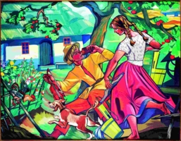 Obraz Zofii Stryjeńskiej