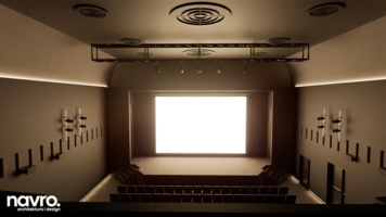 wizualizacja kina Marzenie po remoncie