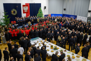 Spotkanie opłatkowe strażaków