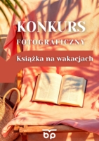Plakat konkursu "Książka na wakacje"