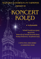 Plakat koncertu kolęd