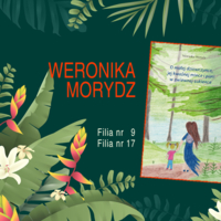 Plakat autorskich spotkań z Weroniką Morydz