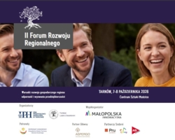 Plakat II Forum Rozwoju Regionalnego