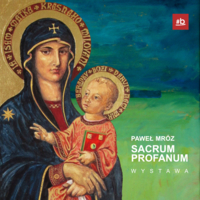 Plakat wystawy malarstwa Pawła Mroza