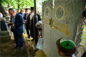 Cmentarz Żydowski - pogrzeb ofiar Holokaustu,  Salomei Korzennik i Racheli Pacher