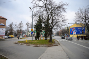 Skrzyżowanie ul. Kilkowskiej, Krasińskiego, Szujskiego, Chopina i al. Solidarności