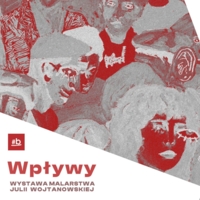 Plakat wystawy "Wpływy"