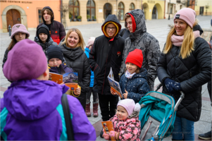 Spacerek po Tarnowie dla uchodźców z Ukrainy