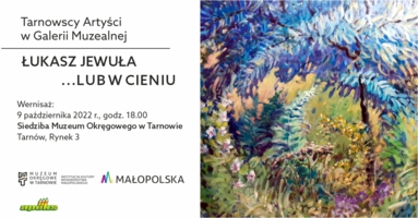 Baner wystawy Łukasza Jewuły