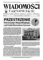 okładka Wiadomości Tarnowskich