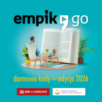 książka, napisy empik go i "darmowe kody - edycja 2026"