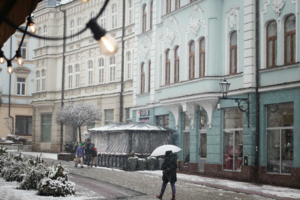 uwaga, będzie ślisko