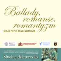 Plakat sesji "Ballady, romanse, romantyzm"