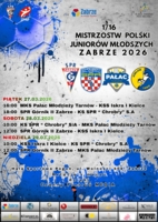 Plakat turnieju w Zabrzu