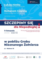 Plakat szczepienia