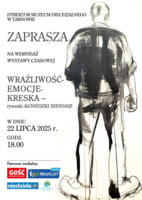 Plakat wystawy rysunków Agnieszki Bieniasz