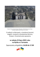 Plakat happeningu na Rynku