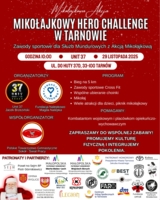 Plakat Mikołajkowego Hero Challenge