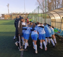 Piłkarki TS Iskra Tarnów, grające w Centralnej Lidze Juniorek U16