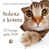 Plakat "Soboty z kotem"