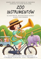 Plakat bajki muzycznej "ZOO instrumentów"