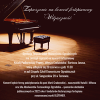 Zaproszenie na koncert "Wdzięczność"