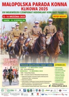 Plakat Małopolskiej Parady Konnej
