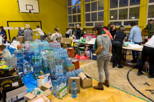 miejska zbiórka dla Ukrainy - Szewska 2