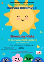 Plakat koncertu gordonowskiego "Muzyka dla smyka"