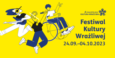 Plakat Festiwalu Kultury Wrażliwej