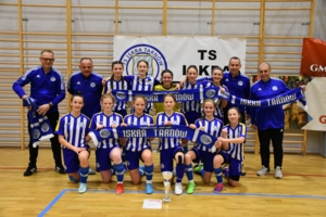 Finalistki Mistrzostw Polski U-15 w futsalu - ekipa TS Iskra Gmina Tarnów
